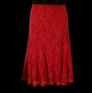 Lace skirt